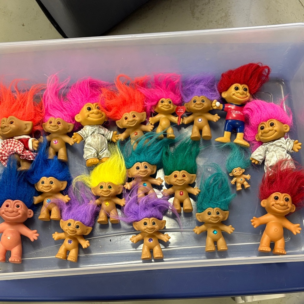 Vintage Troll Doll lot